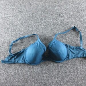 ThirdLove 24/7 T-Shirt Bra Womens 32E Blue Padded Underwire Microfiber Everyday